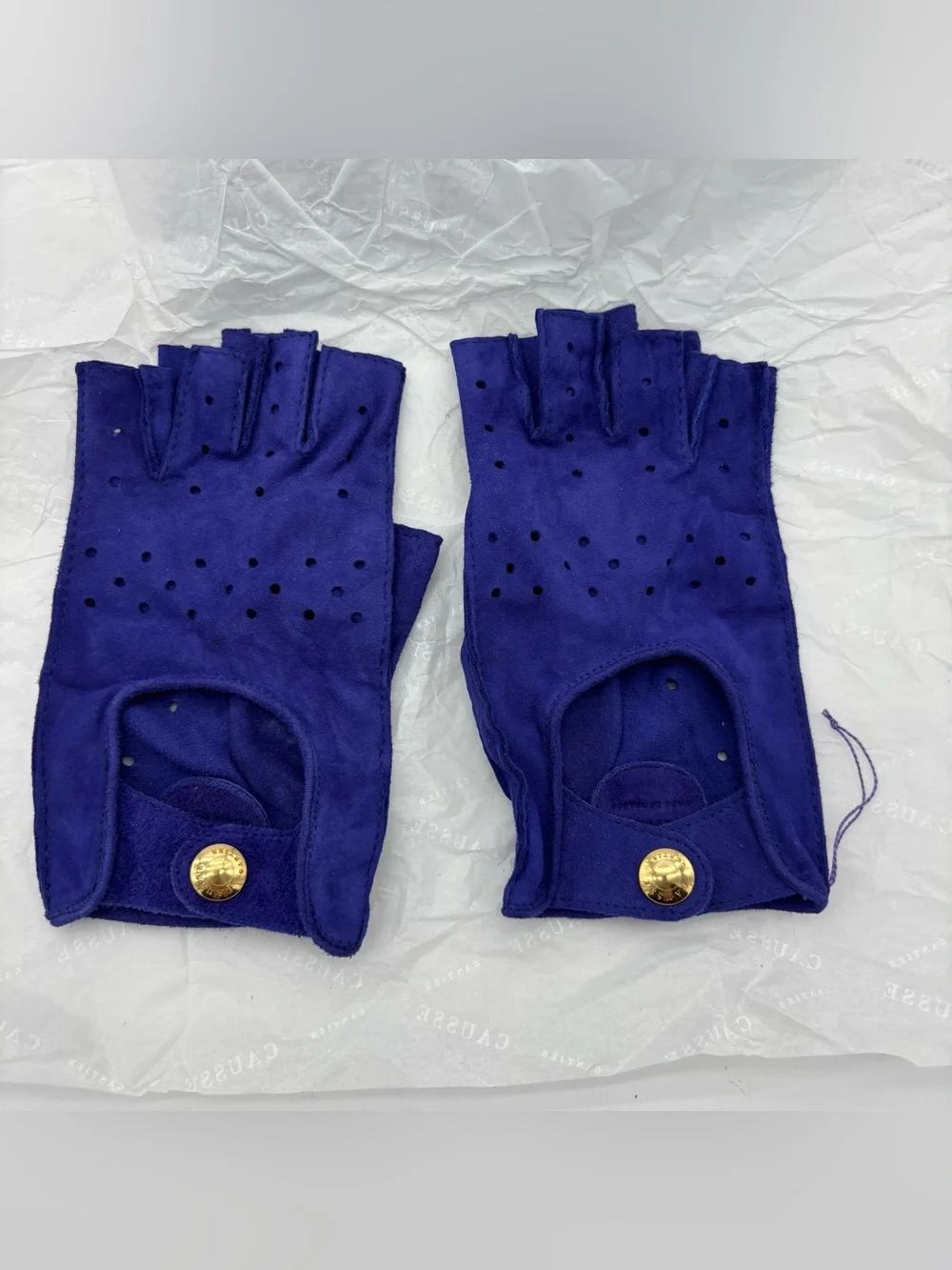 Causse Gantier Fingerless Driving Gloves